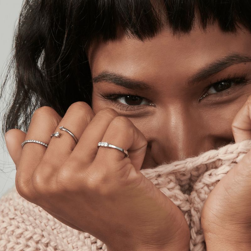 Bague Nora en acier