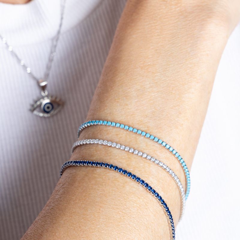 Bracelet Tennis Exclusive en argent sterling