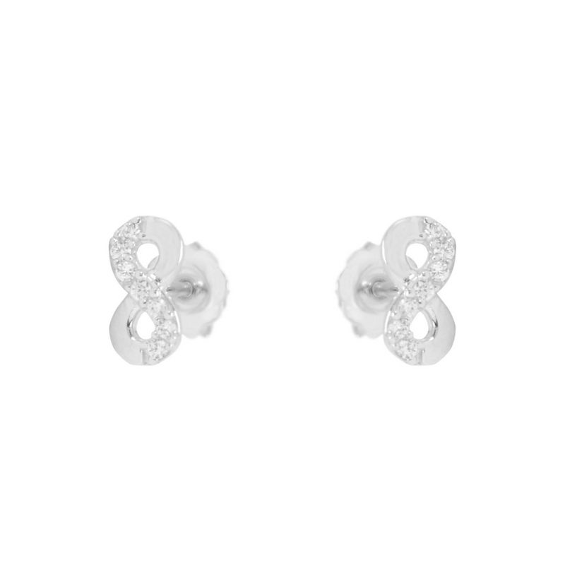 Boucles d'oreilles Infini en or 10K