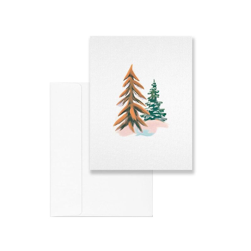 Carte de souhaits Magie hivernale