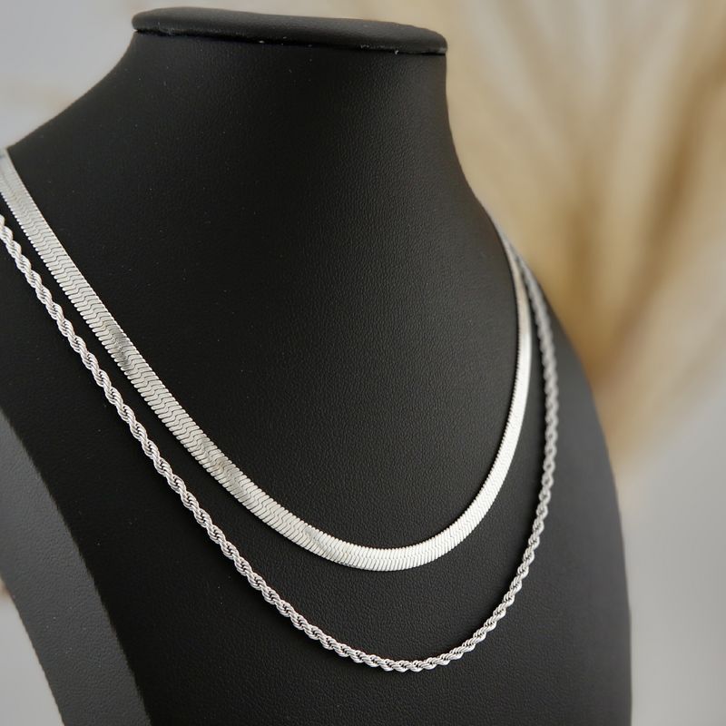 Collier double en acier