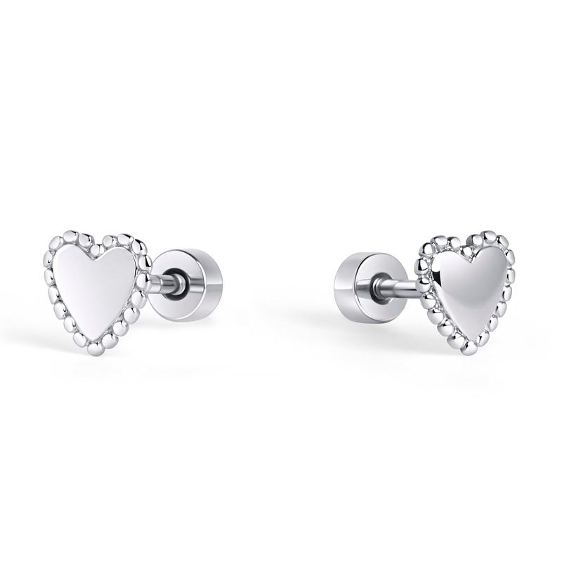 Boucles d'oreilles Sagrada en acier