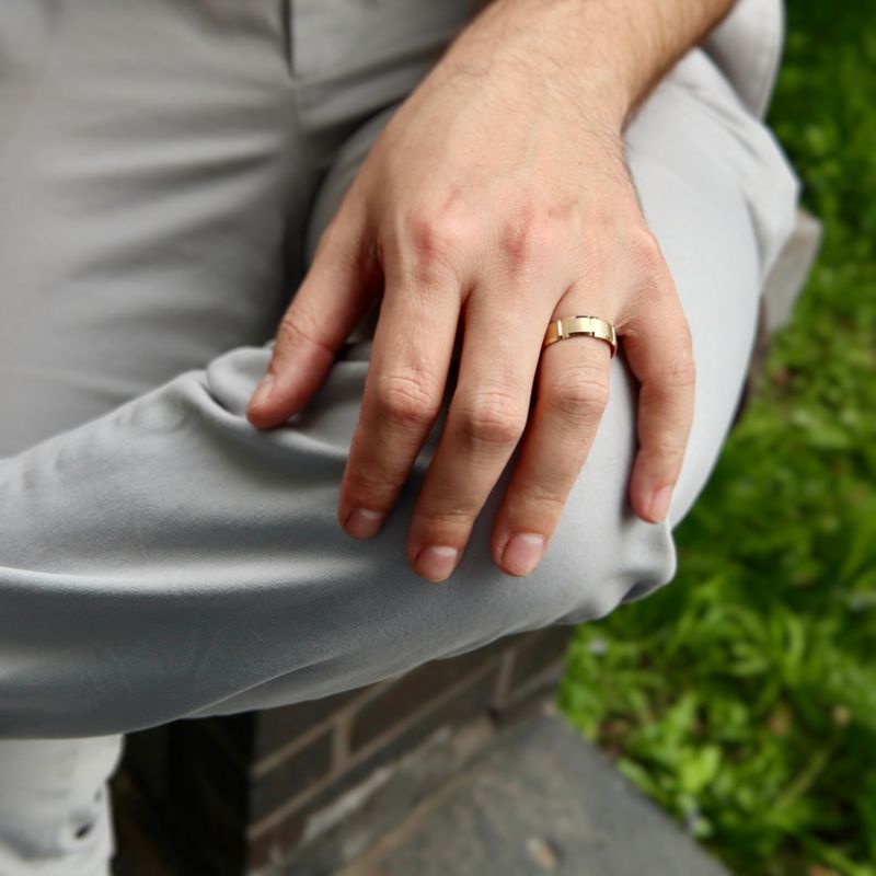 Bague Linéo en or 10K