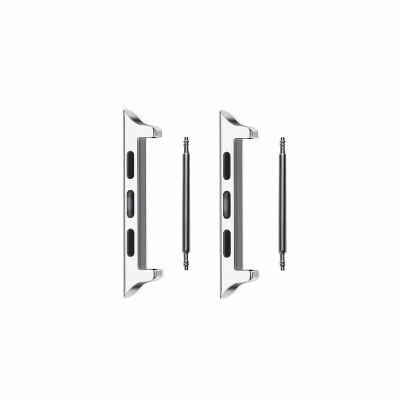 Adaptateur de bracelet argent pour Apple Watch