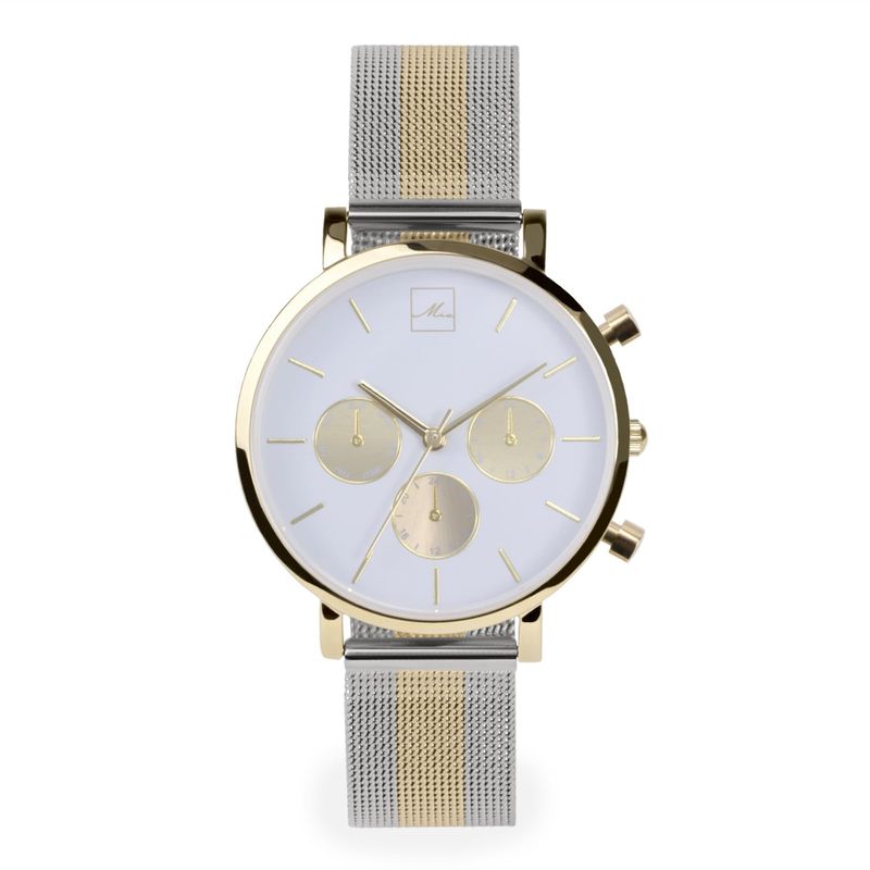 Montre Minimaliste Chrono en acier