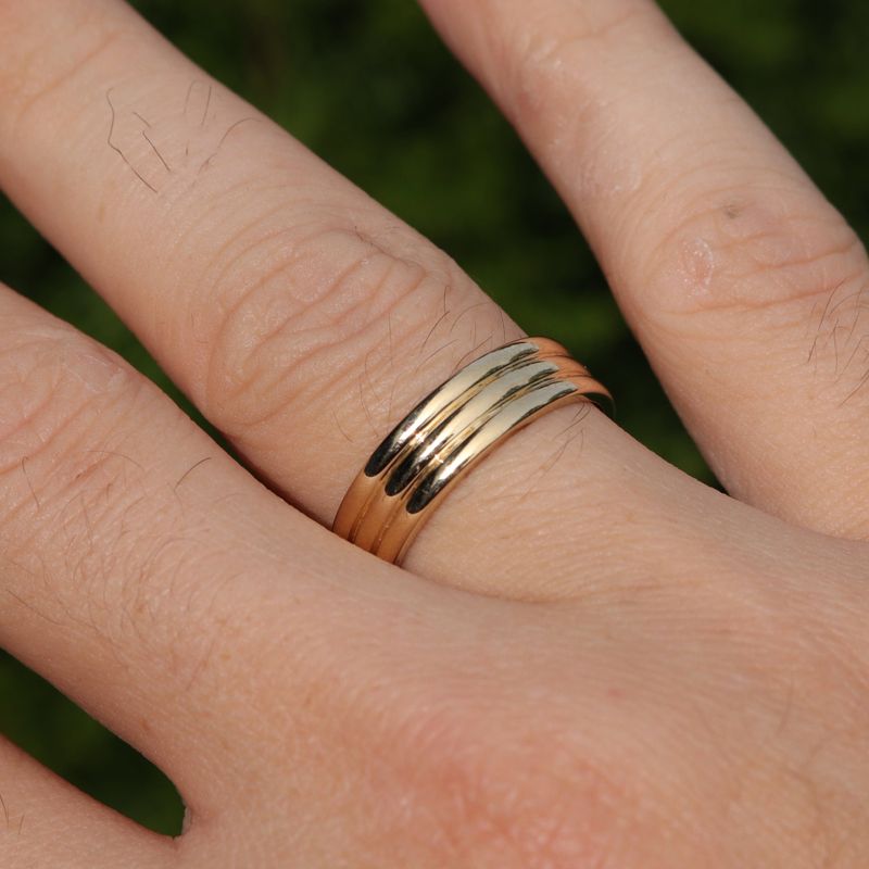 Bague Fusion en or 10K