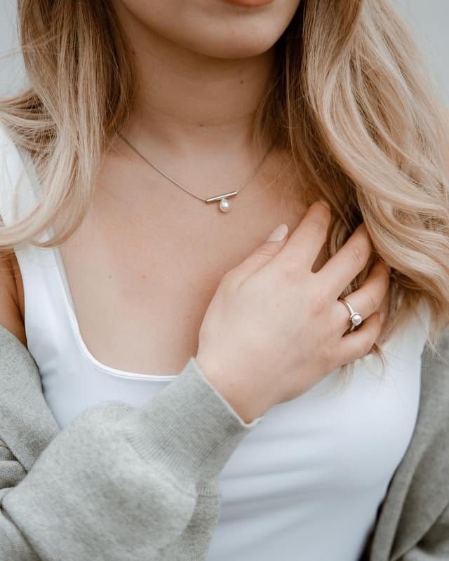 Collier Éva en argent sterling