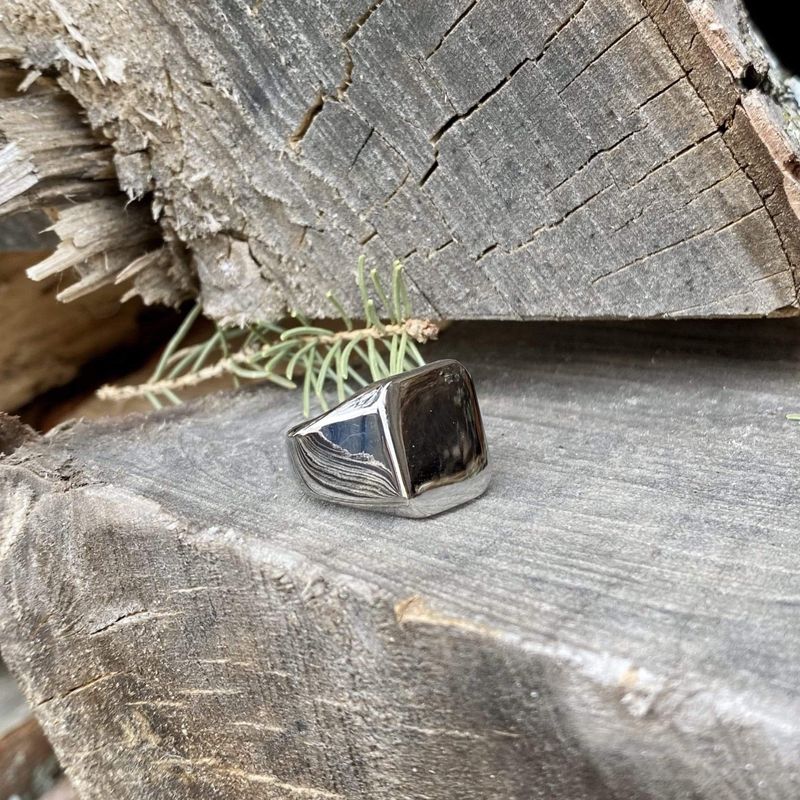 Bague La force en acier