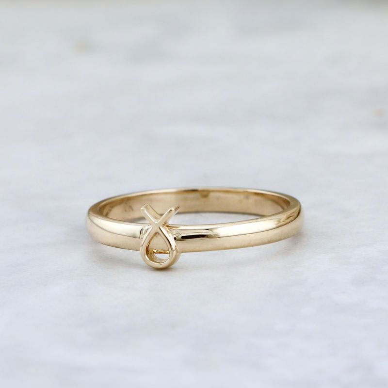 Bague 3D or 10K - 14K - 18K ou platine