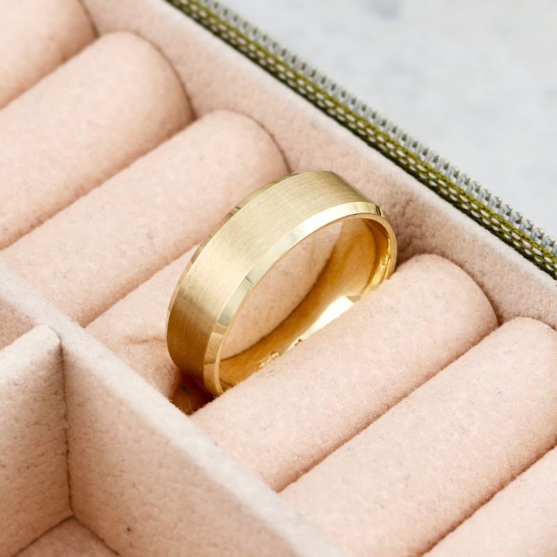 Bague Symétrie en or 10K
