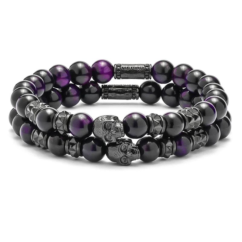 Duo de bracelets Dark Purple