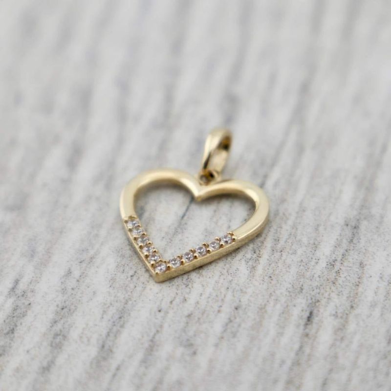 Pendentif Coeur en or 10K
