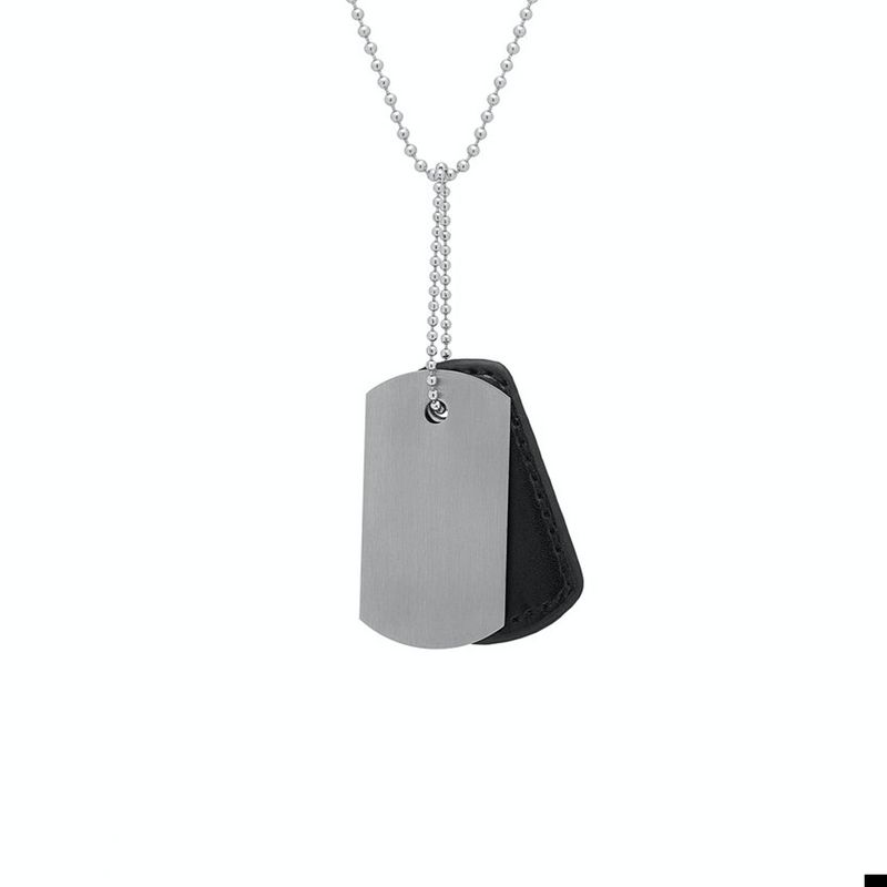 Collier militaire en acier