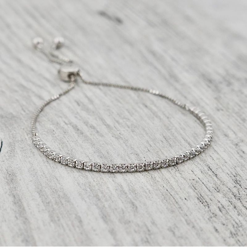 Bracelet Tennis en argent sterling