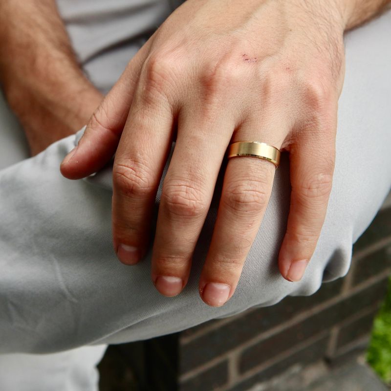 Bague Symétrie en or 10K