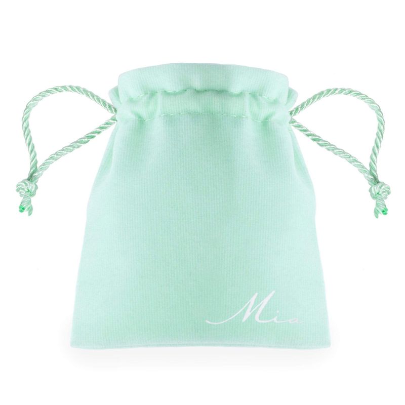 Collier CZ rond en acier