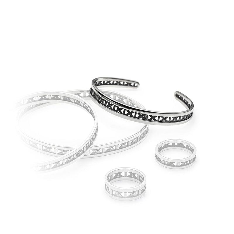 Bracelet Eiffel en argent sterling