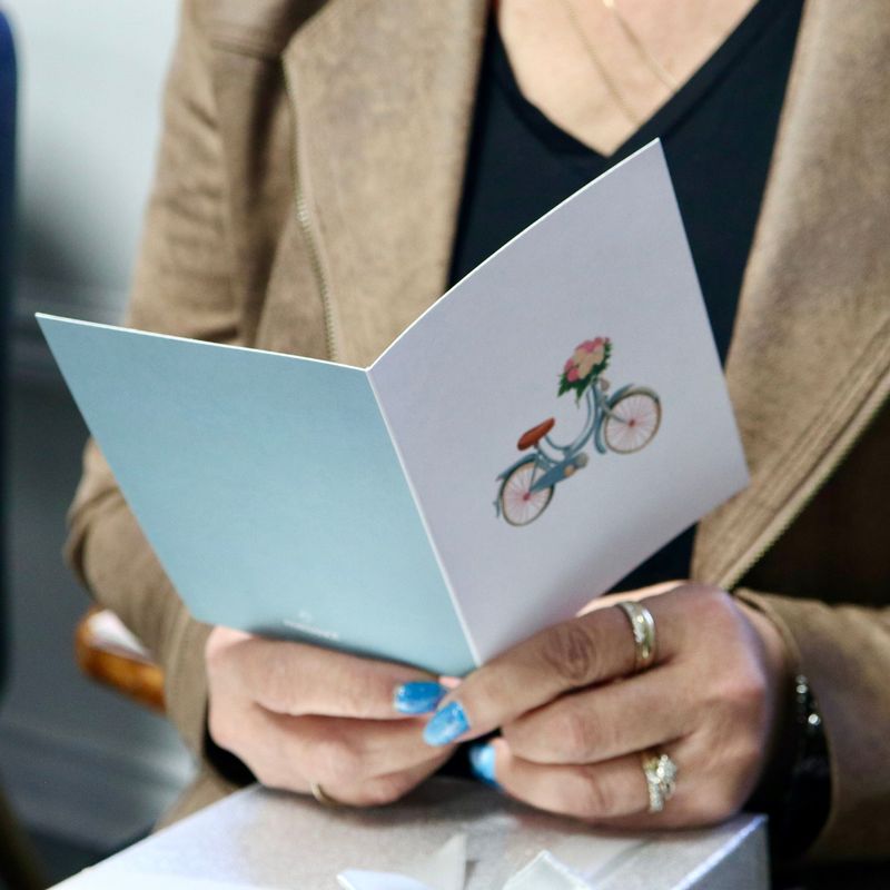 Carte de souhaits Vélo