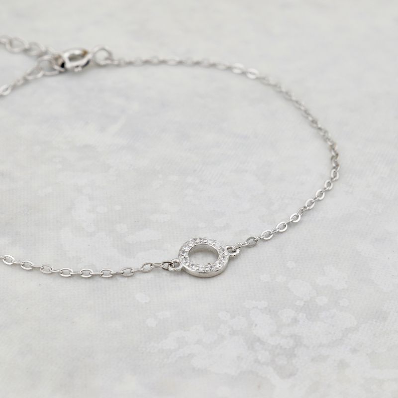 Bracelet Cercles en argent sterling