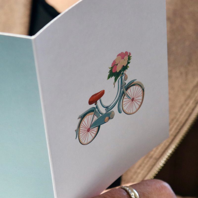 Carte de souhaits Vélo