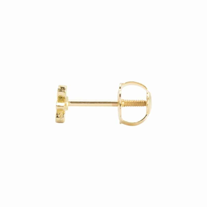 Boucles d'oreilles Trèfles en or 10K
