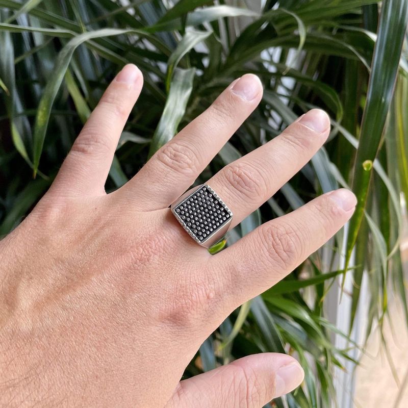 Bague La force en acier