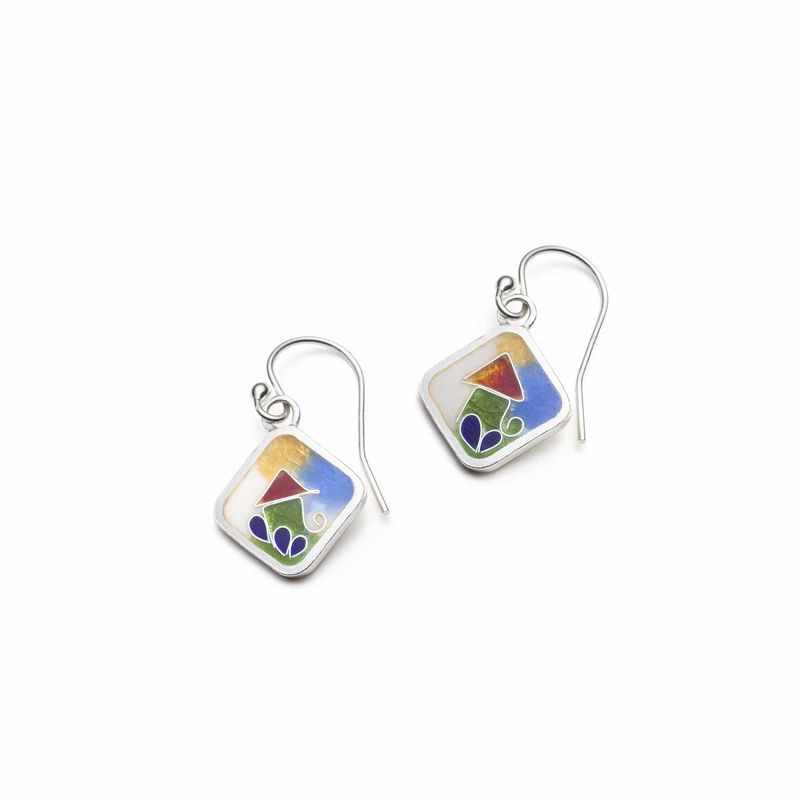 Boucles d'oreilles Petites maisons
