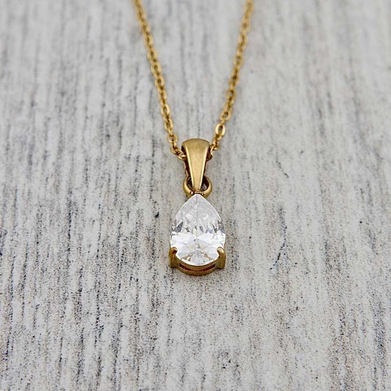 Collier Goutte en acier