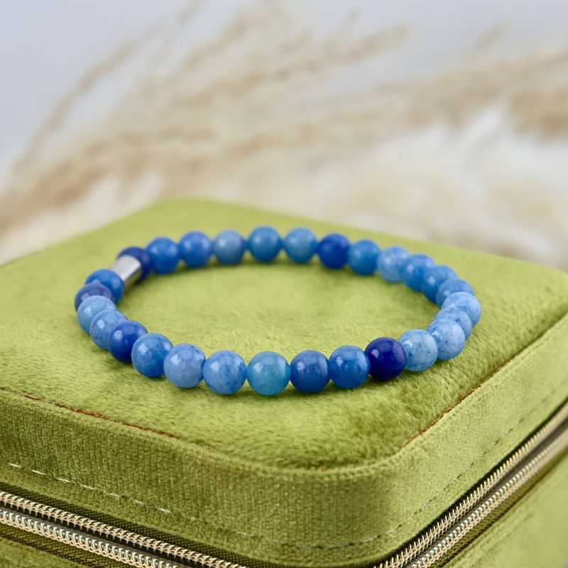 Bracelet Aventurine Bleue