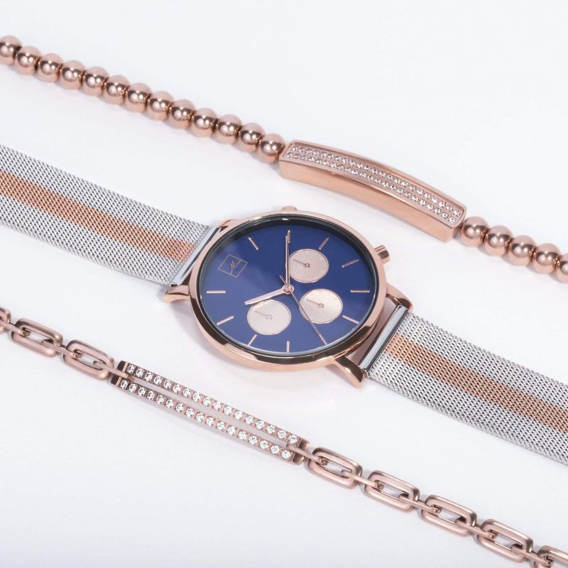 Montre Minimaliste Chrono en acier