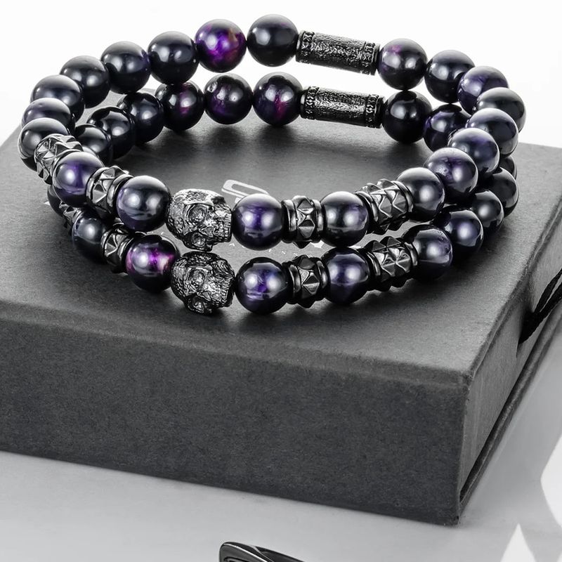 Duo de bracelets Dark Purple