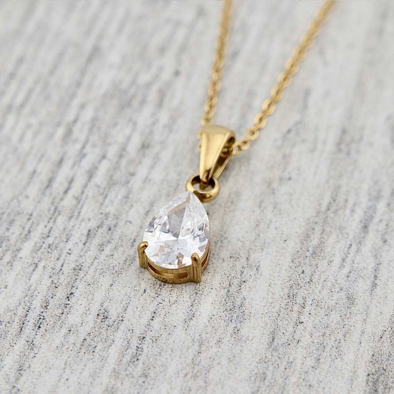 Collier Goutte en acier