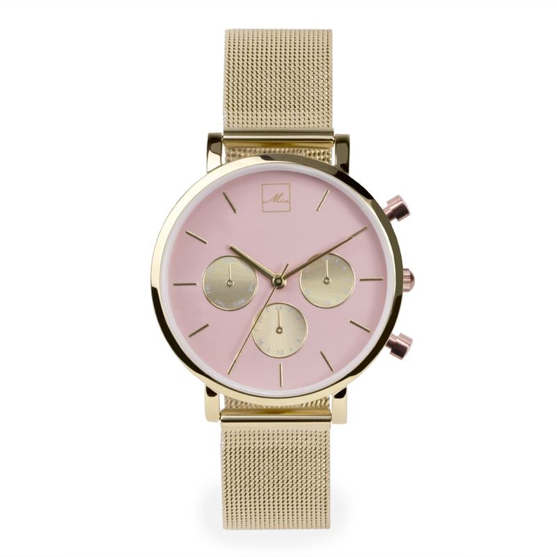 Montre Minimaliste Chrono en acier