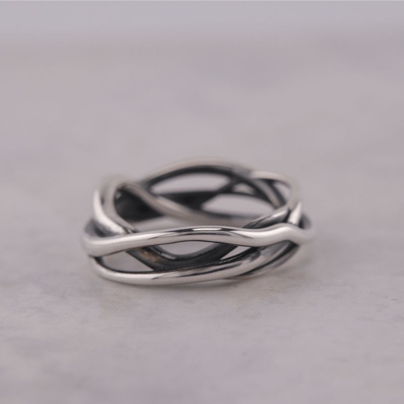 Bague Racine en argent sterling