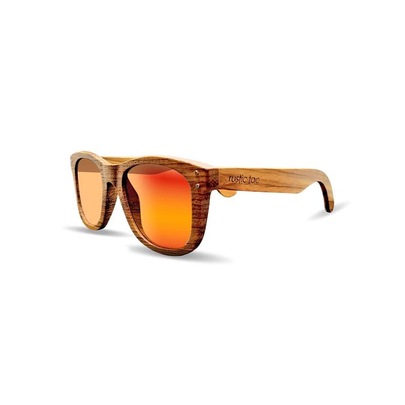 Lunette de soleil Sunwood en bois de Zébrano