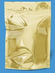 Paquet de 100 sacs alimentaire en mylar doré • LHG