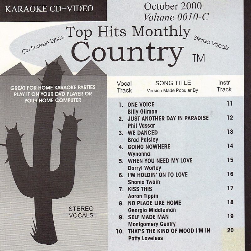 Country October 2000 • Met aussi en vedette Shania Twain