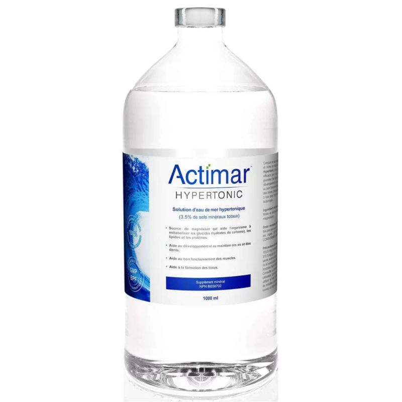 Plasma marin pur® Hypertonic en bouteille • Actimar®