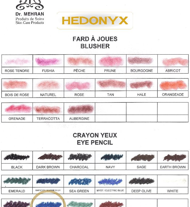 Crayons pour les yeux • Dr. Mehran®