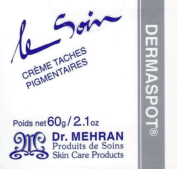 Dermaspot® crème taches pigmentaires • Dr. Mehran®