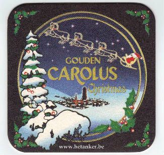 Sous-verres de la Gouden Carolus Christmas • Gouden Carolus