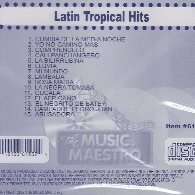 Latin Tropical Hits • Met aussi en vedette Cucala
