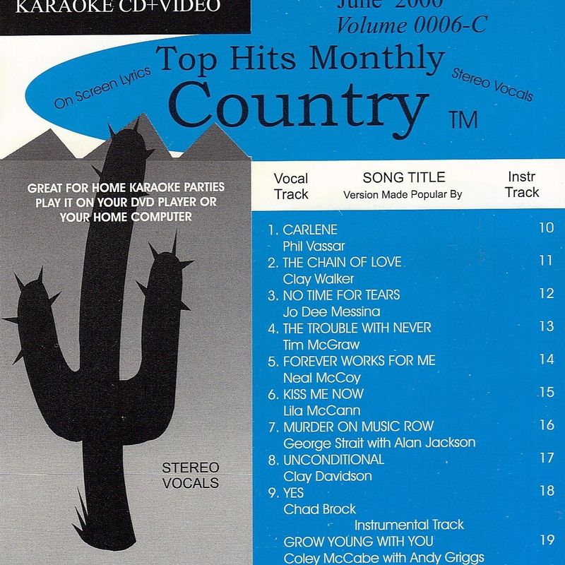 Country June 2000 • Met aussi en vedette Neal McCoy