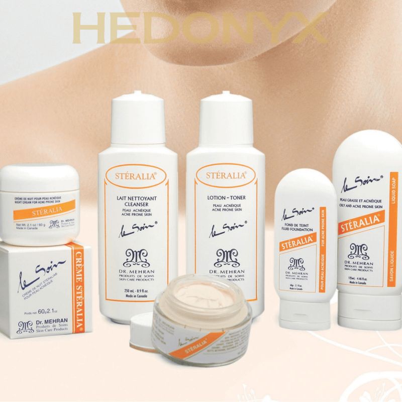 Crème hydratante désinfectante Stéralia® peau acnéique • Dr. Mehran®