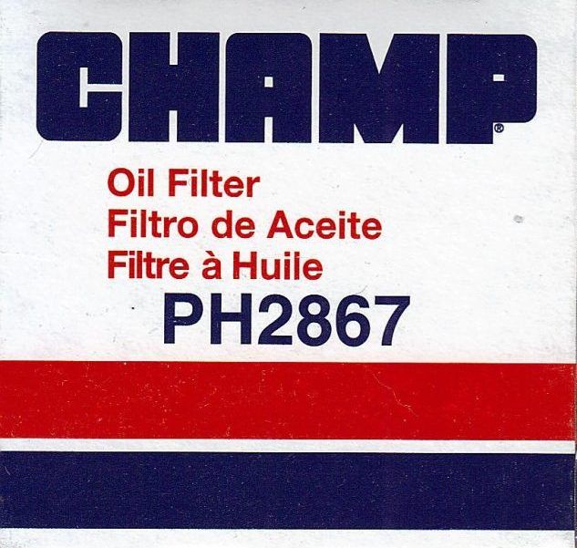Champ PH2867 filtre à huile • Champ
