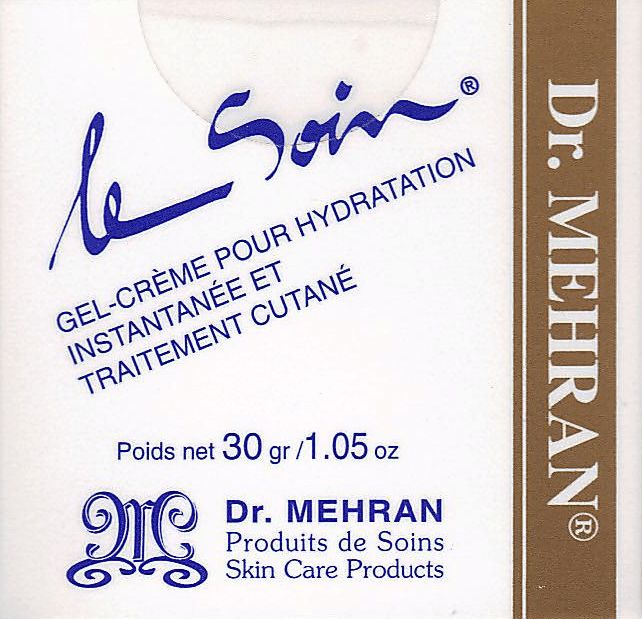 Dr. Mehran® gel-crème hydratation instantanée et traitement cutané • Dr. Mehran®