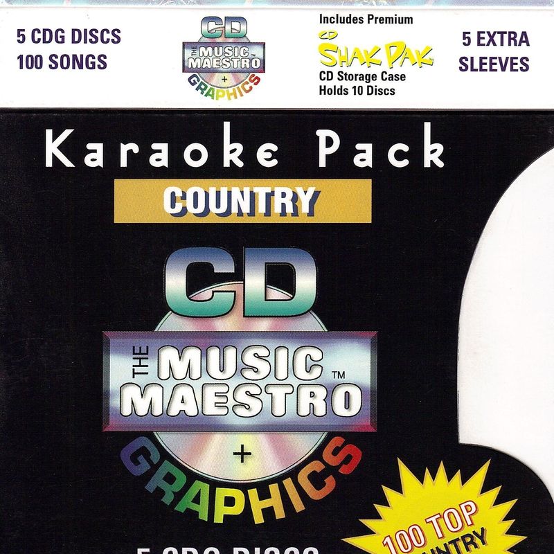 Club Pack Country - 5 Albums Kit • Music Maestro