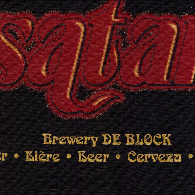 T-Shirt Satan brasserie de Block extra grand • Satan