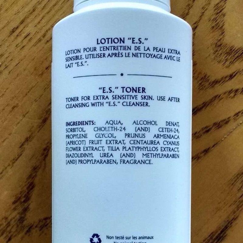 “E.S.” lotion nettoyante peau extra sensible • Dr. Mehran®