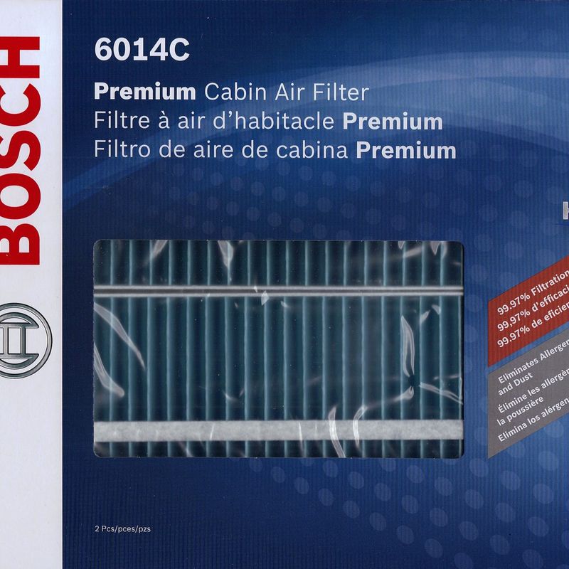 Bosch 6014C Filtre à air d’habitacle Premium • Bosch